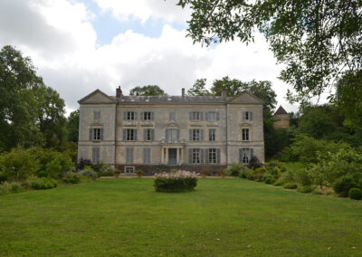 Château de Chicheray - Vue du parc de ce château néoclassique